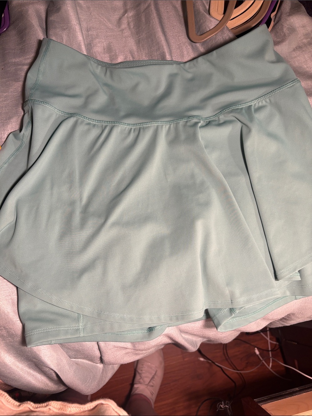 Old Navy Light Aqua Active High-Rise Skort L